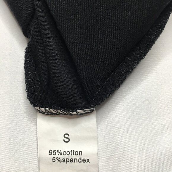 Black tank cropped top - Picture 3 of 5